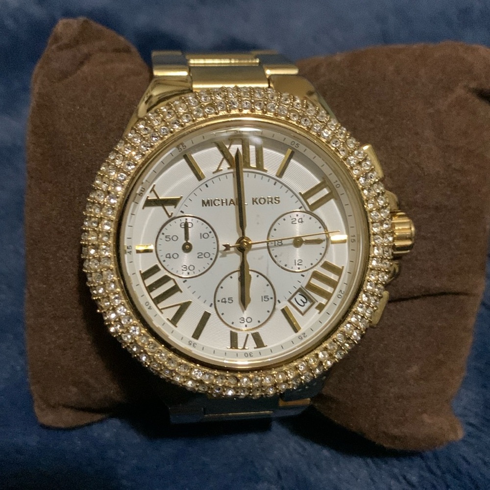 Michael Kors Watch Gold with Stones